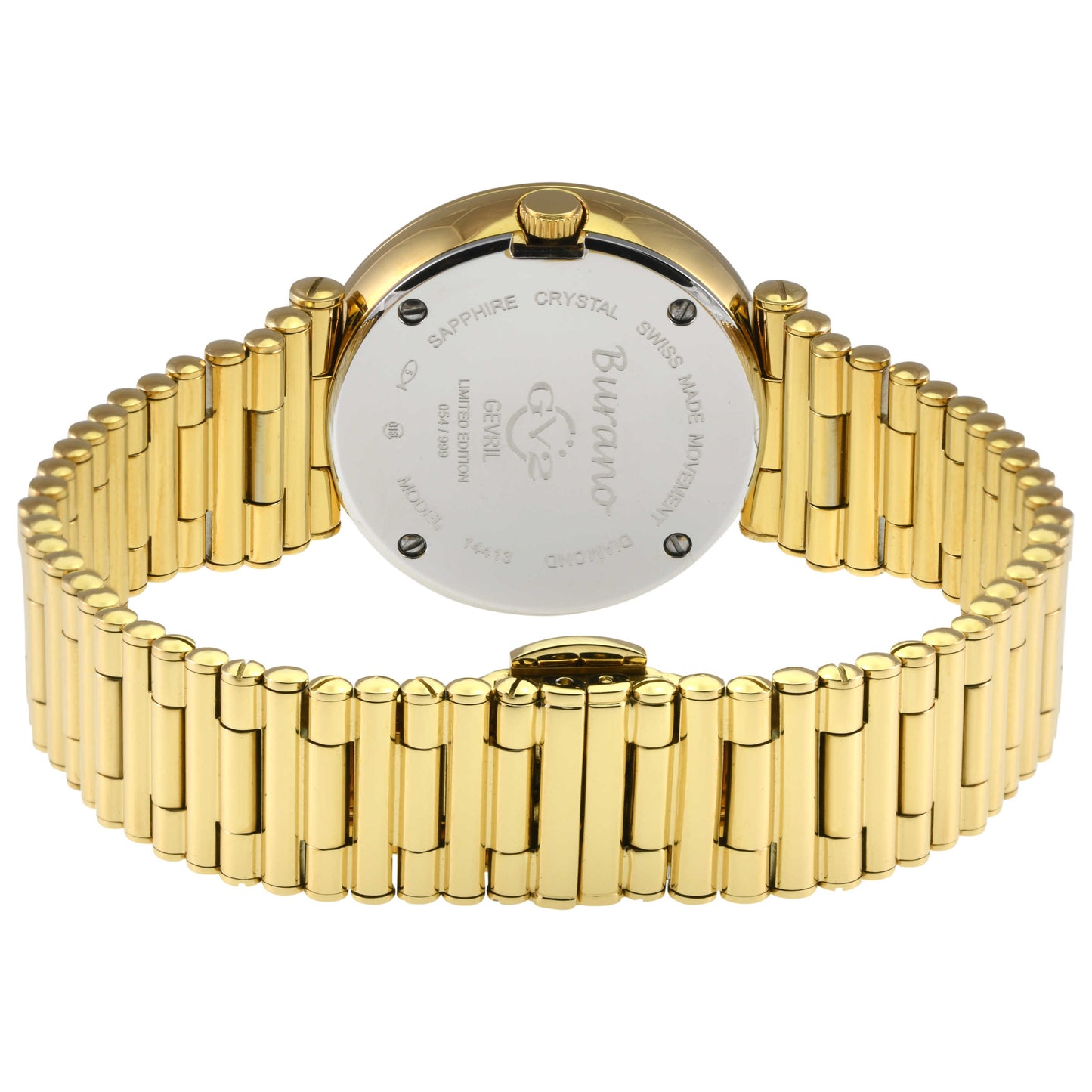 GV2 by Gevril Burano Diamond Women's Quartz Watch 14413B - Image #2