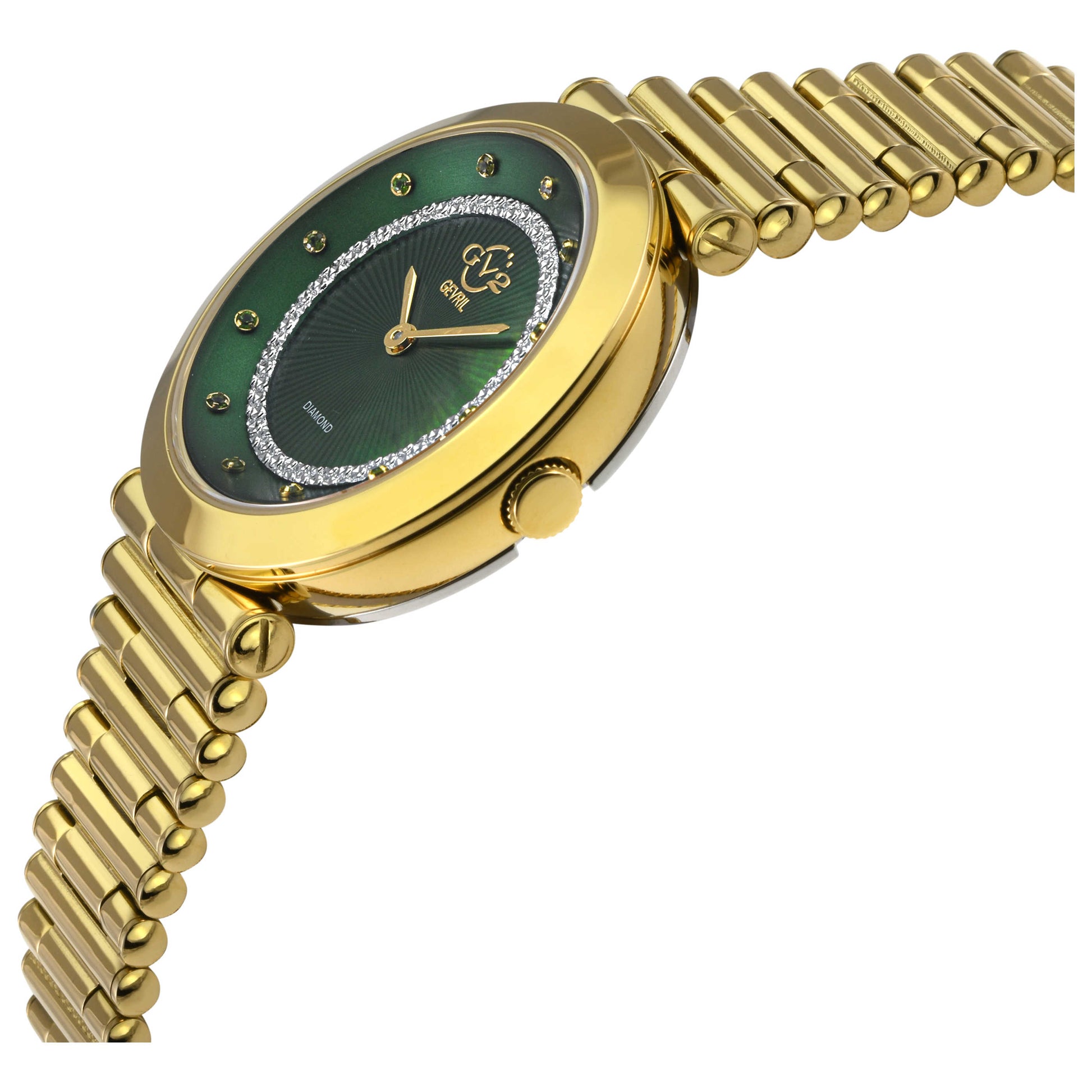 GV2 by Gevril Burano Diamond Women's Quartz Watch 14413B - Image #4