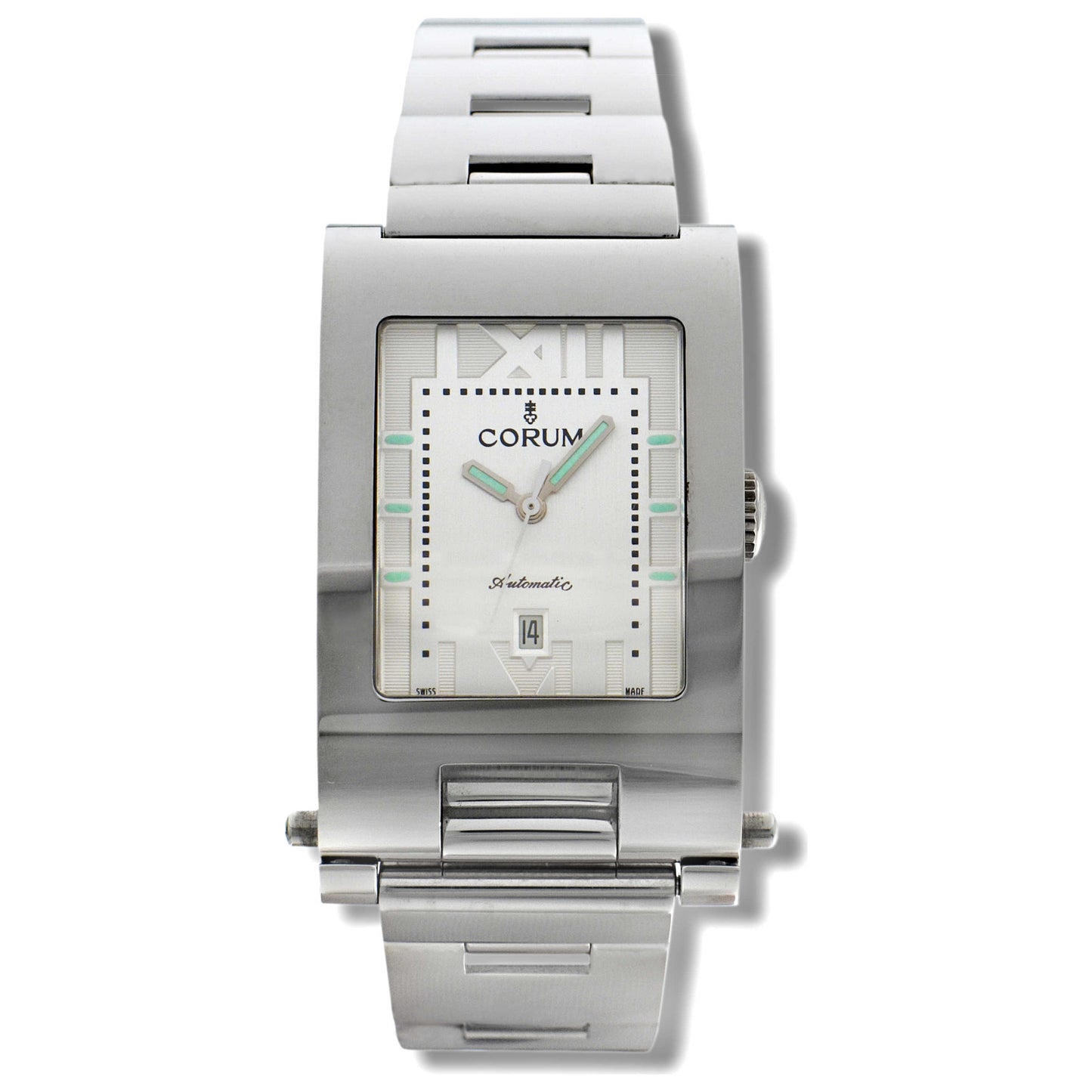 Front view of Corum Tabogan Men's Automatic Watch 145-151-20V390BA17BA