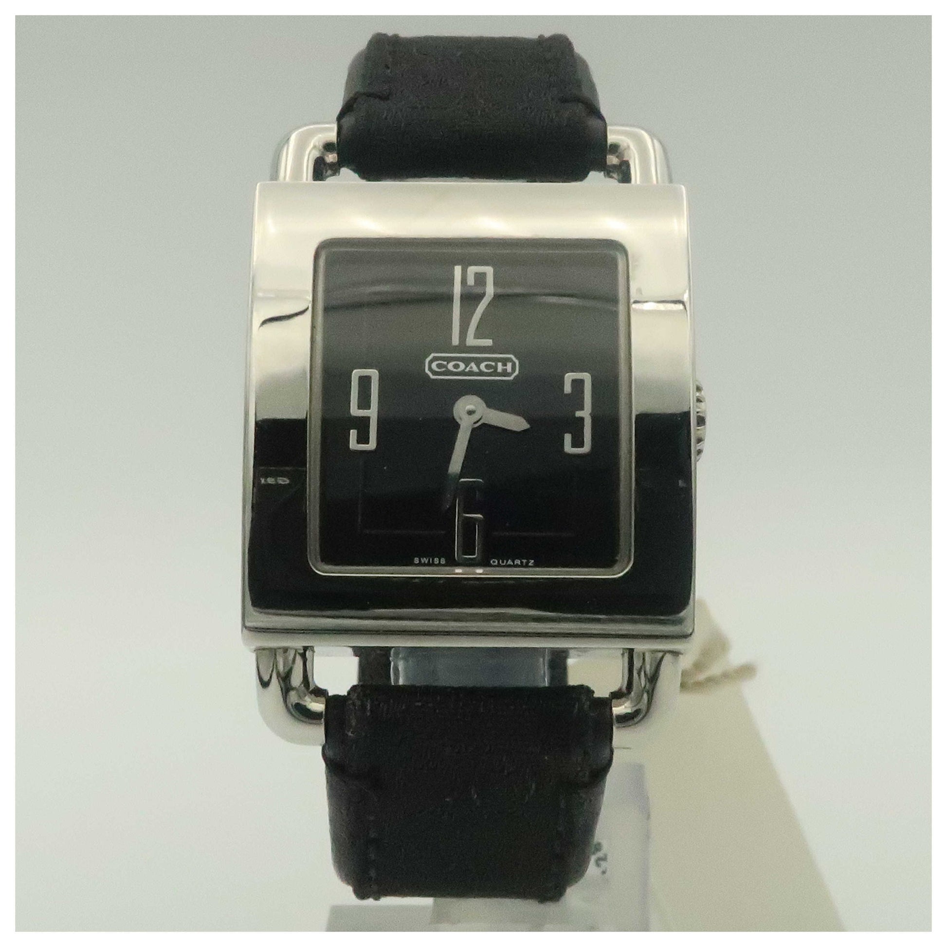 Front view of Coach Legacy Harness Women's Swiss Quartz (Battery-Powered) Watch 14500494-PO