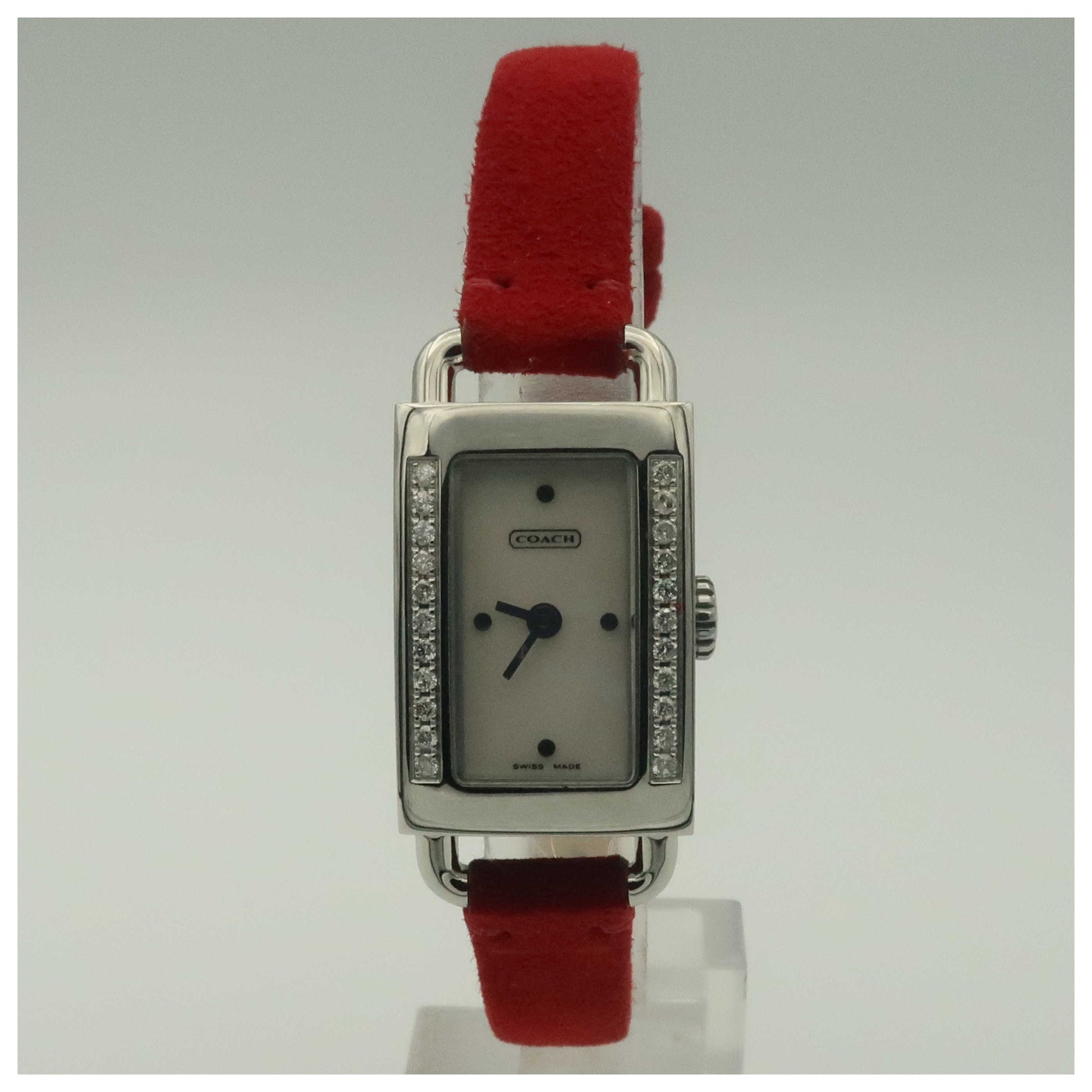 Front view of Coach Bridle Women's Quartz Watch 14500508-PO