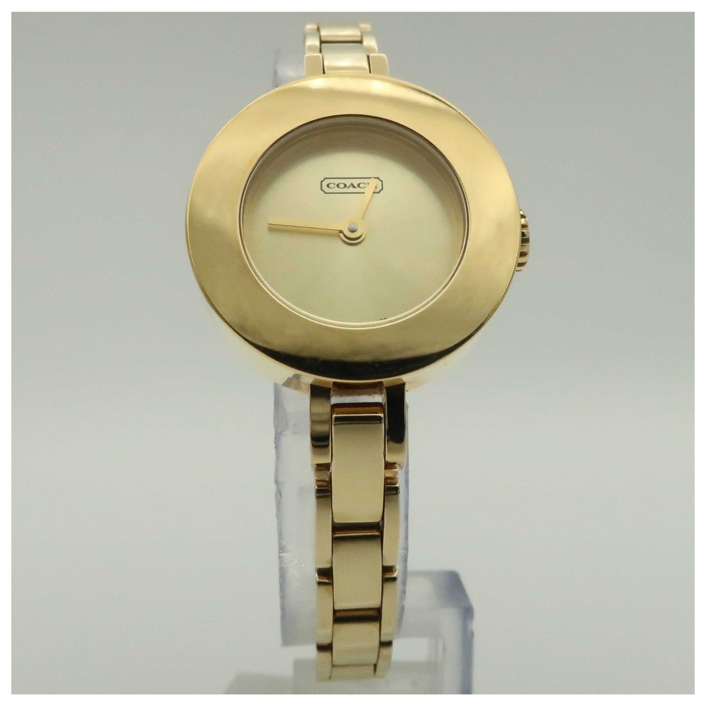 Front view of Coach Gallery Women's Swiss Quartz (Battery-Powered) Watch 14500860-PO