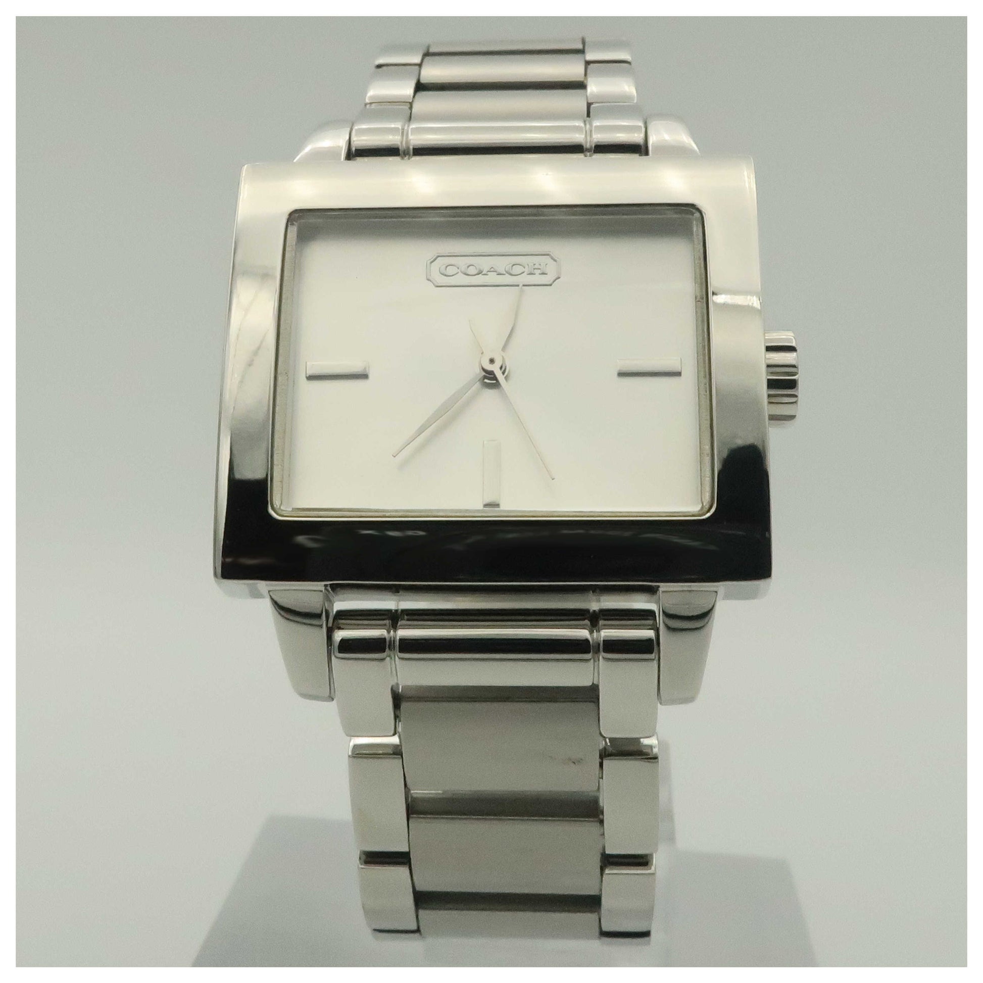 Front view of Coach Amanda Women's Swiss Quartz (Battery-Powered) Watch 14501062-PO