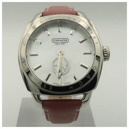 Front view of Coach Ali Sport Women's Swiss Quartz (Battery-Powered) Watch 14501178-PO