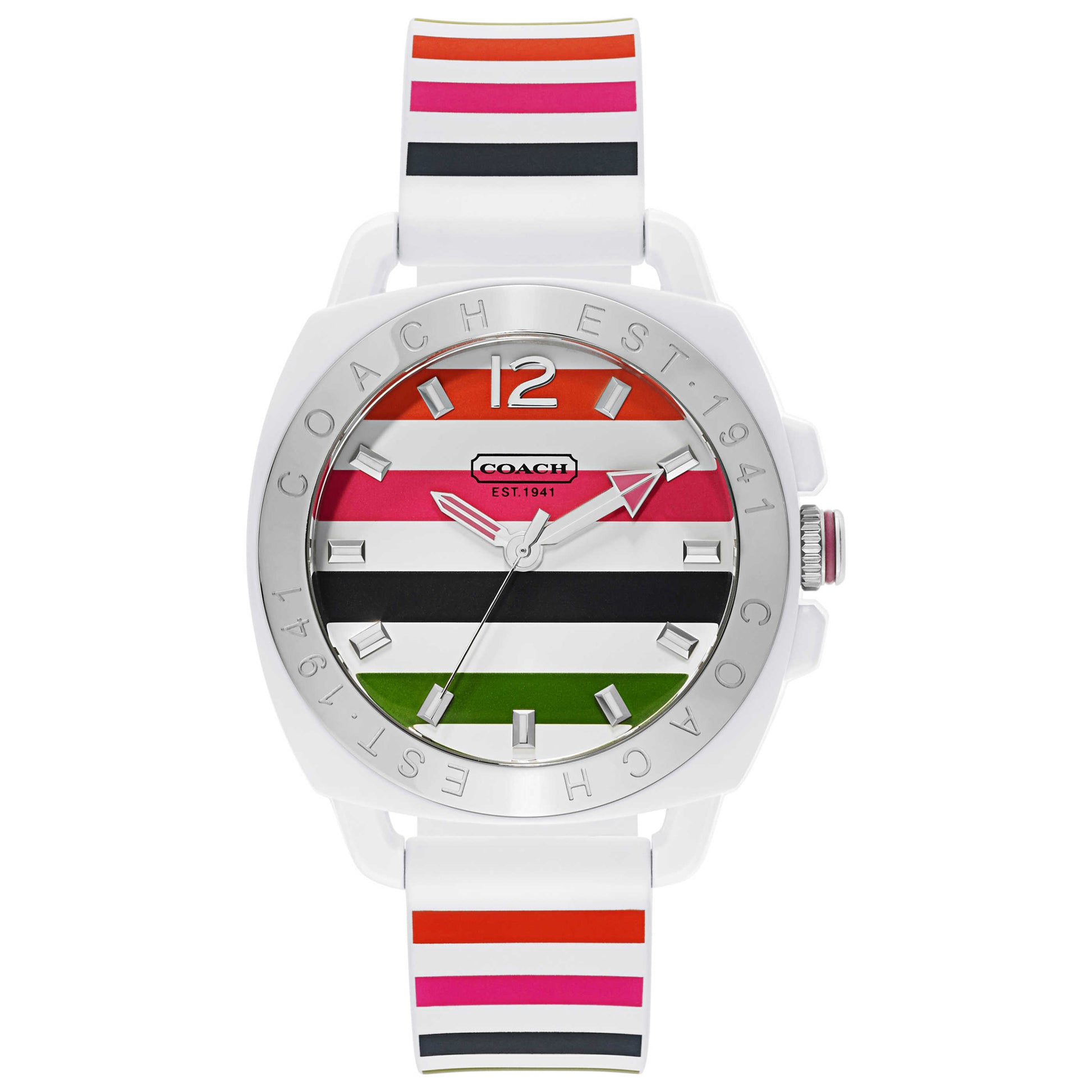 Front view of Coach Boyfriend Women's Quartz Watch 14501560