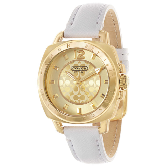 Front view of Coach Boyfriend Women's Japanese Quartz (Battery-Powered) Watch 14501600