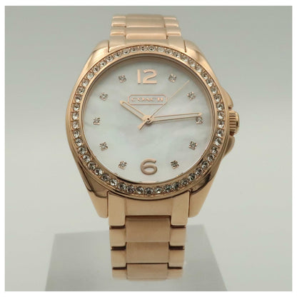 Front view of Coach Tristen Women's Japanese Quartz (Battery-Powered) Watch 14501658-PO