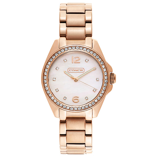 Front view of Coach Tristen Women's Japanese Quartz (Battery-Powered) Watch 14501658