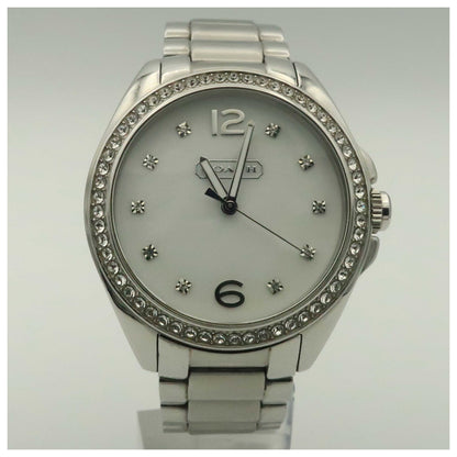 Front view of Coach Tristen Women's Japanese Quartz (Battery-Powered) Watch 14501660-PO