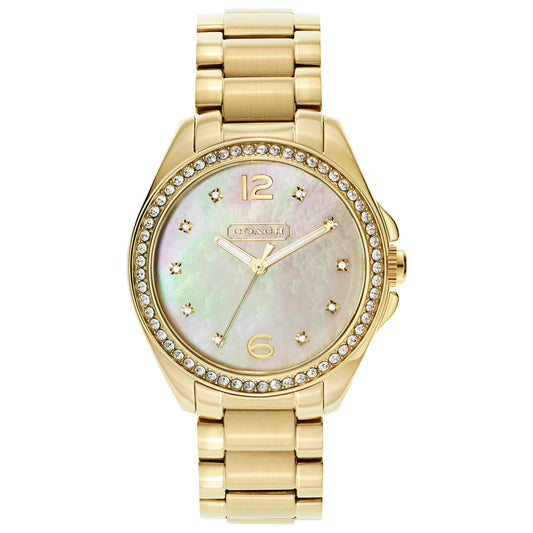 Front view of Coach Tristen Women's Japanese Quartz (Battery-Powered) Watch 14501661