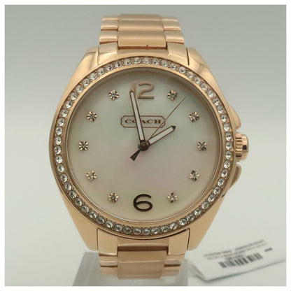 Front view of Coach Tristen Women's Japanese Quartz (Battery-Powered) Watch 14501662-PO