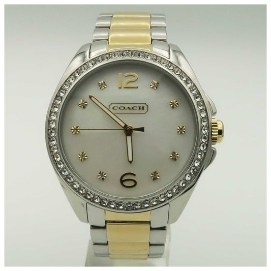 Front view of Coach Tristen Women's Japanese Quartz (Battery-Powered) Watch 14501663-PO