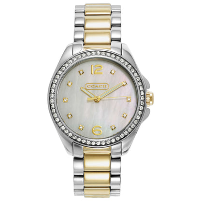 Front view of Coach Tristen Women's Japanese Quartz (Battery-Powered) Watch 14501663