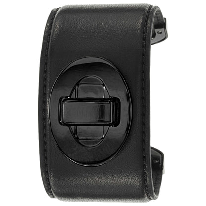 Front view of Coach Turnlock Cuff Women's Japanese Quartz (Battery-Powered) Watch 14502022