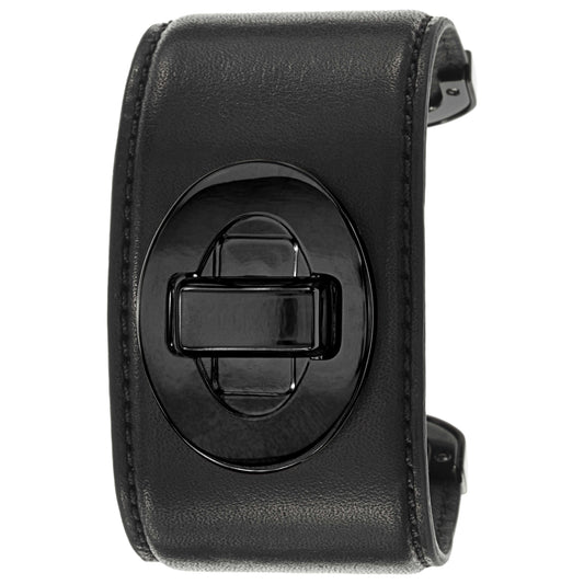 Front view of Coach Turnlock Cuff Women's Japanese Quartz (Battery-Powered) Watch 14502022