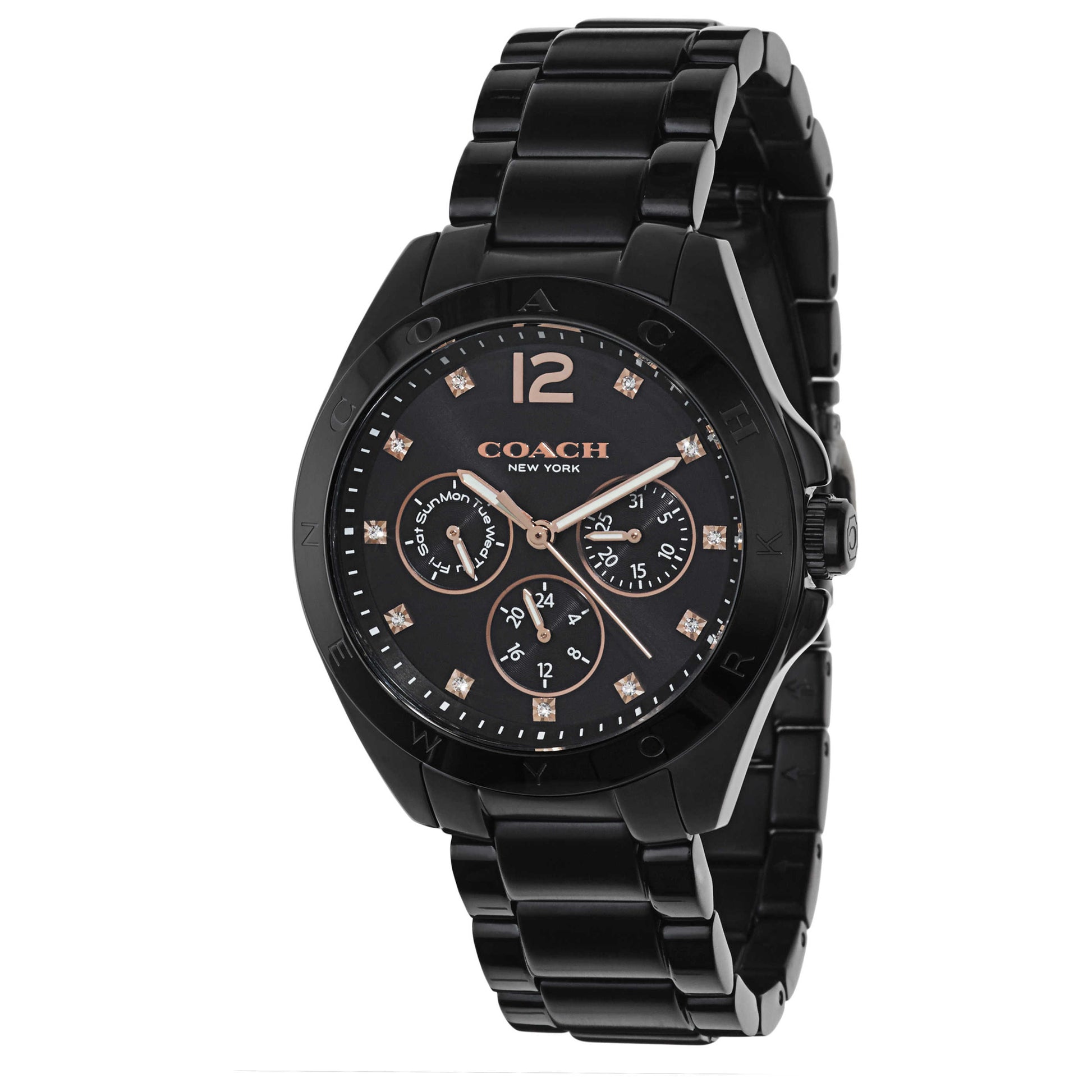 Front view of Coach Tristen Women's Japanese Quartz (Battery-Powered) Watch 14502075