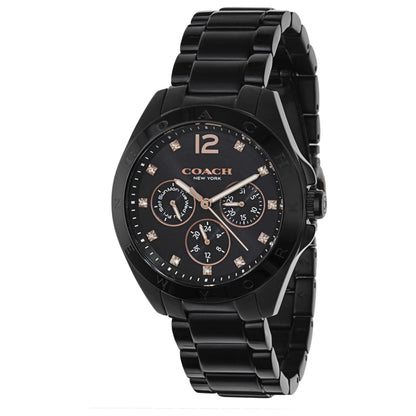 Front view of Coach Tristen Women's Japanese Quartz (Battery-Powered) Watch 14502075