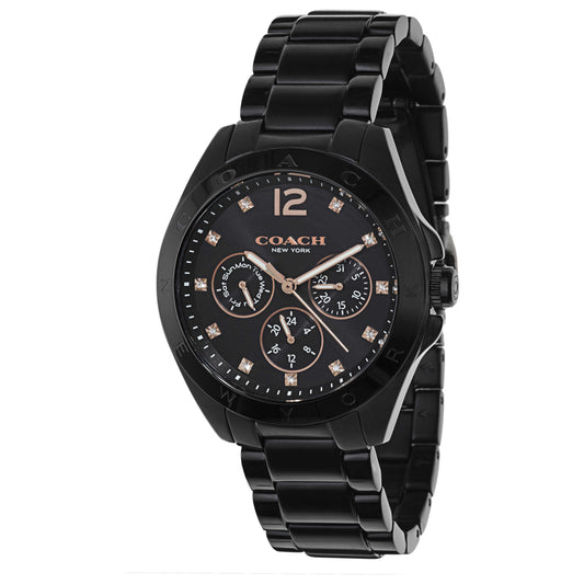 Front view of Coach Tristen Women's Japanese Quartz (Battery-Powered) Watch 14502075