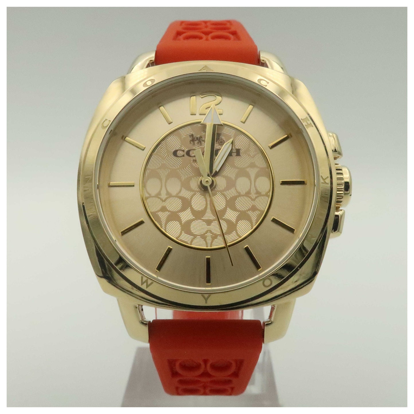 Front view of Coach Boyfriend Women's Quartz Watch 14502094-SDV