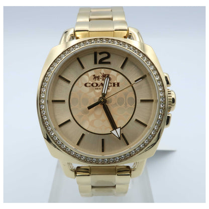Front view of Coach Boyfriend Women's Japanese Quartz (Battery-Powered) Watch 14502148-SDV