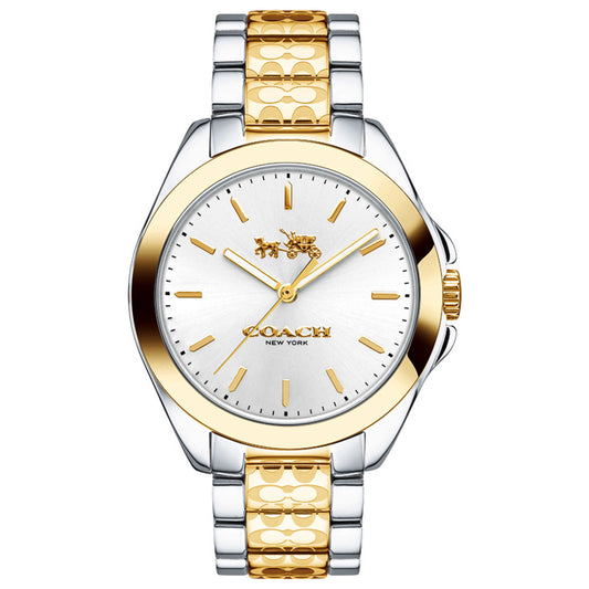 Front view of Coach Tristen Women's Japanese Quartz (Battery-Powered) Watch 14502180