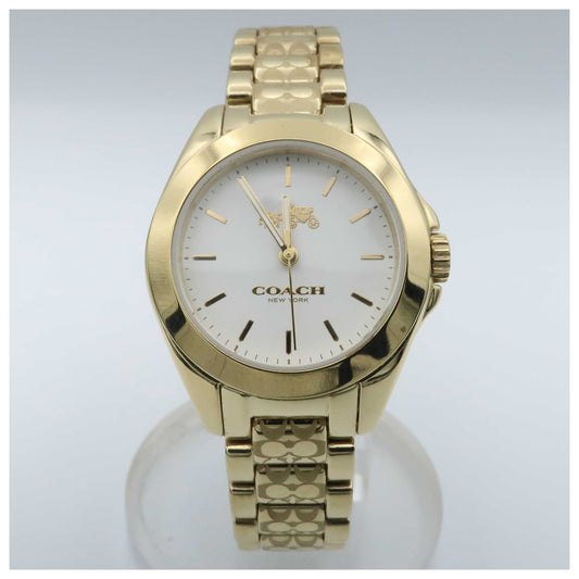 Front view of Coach Tristen Women's Japanese Quartz (Battery-Powered) Watch 14502184-PO