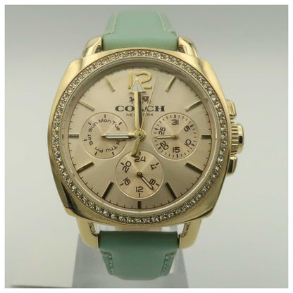 Front view of Coach Boyfriend Women's Japanese Quartz (Battery-Powered) Watch 14502234-PO