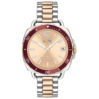 Front view of Coach Tatum Women's Japanese Quartz (Battery-Powered) Watch 14502595