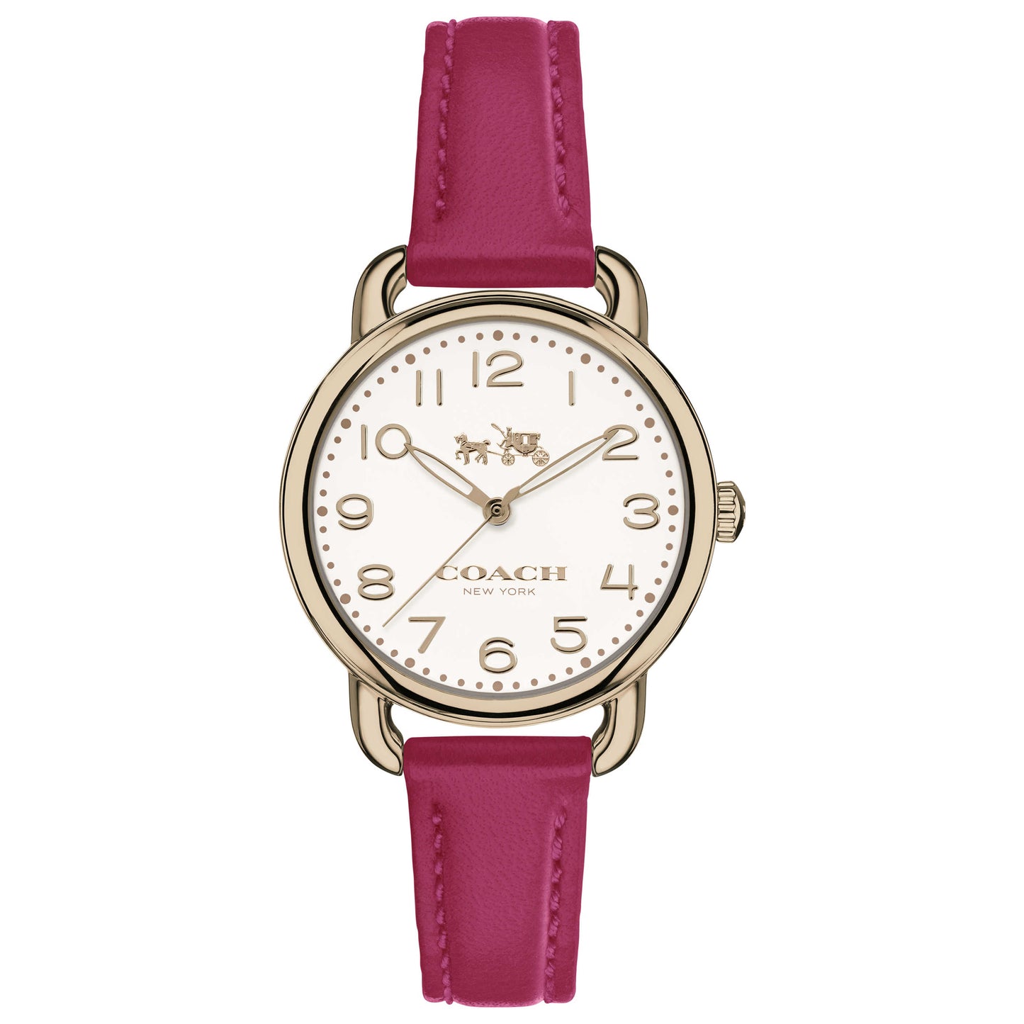 Front view of Coach Delancey Women's Japanese Quartz (Battery-Powered) Watch 14502612