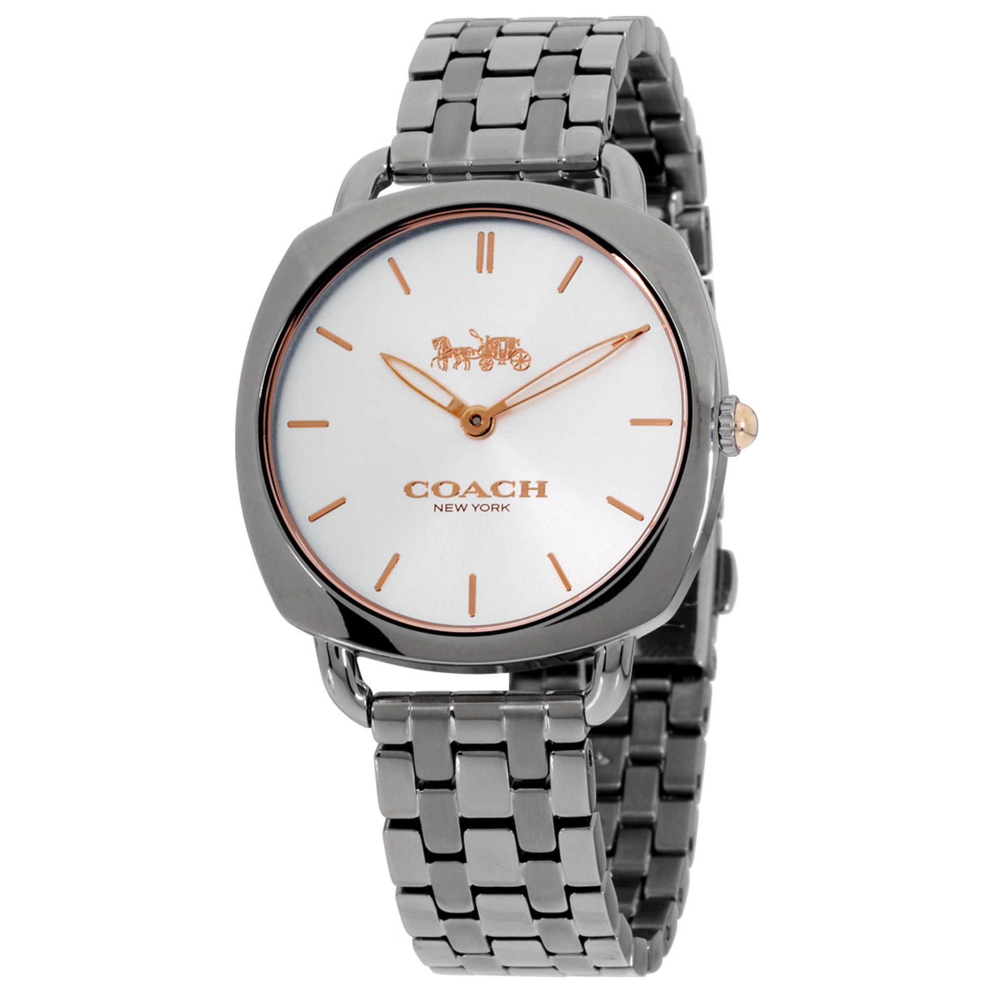 Front view of Coach Tatum Slim Women's Quartz Watch 14503012