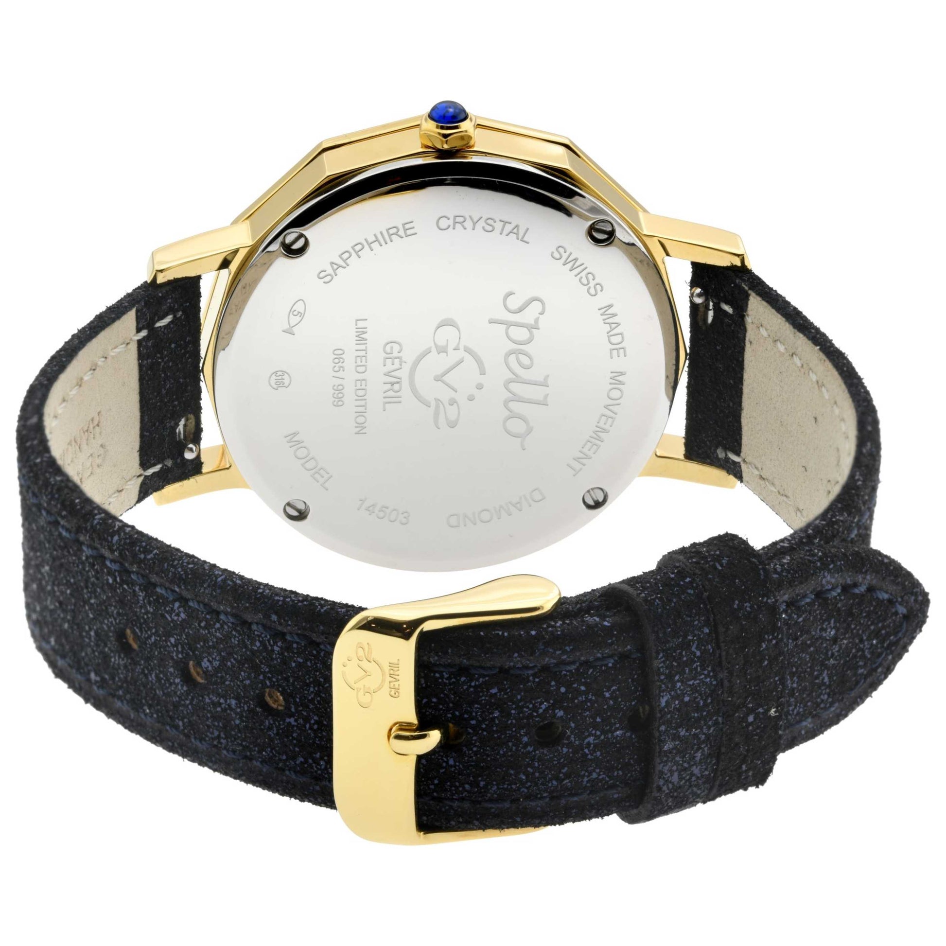 GV2 by Gevril Spello Diamond Women's Quartz Watch 14503 - Image #2
