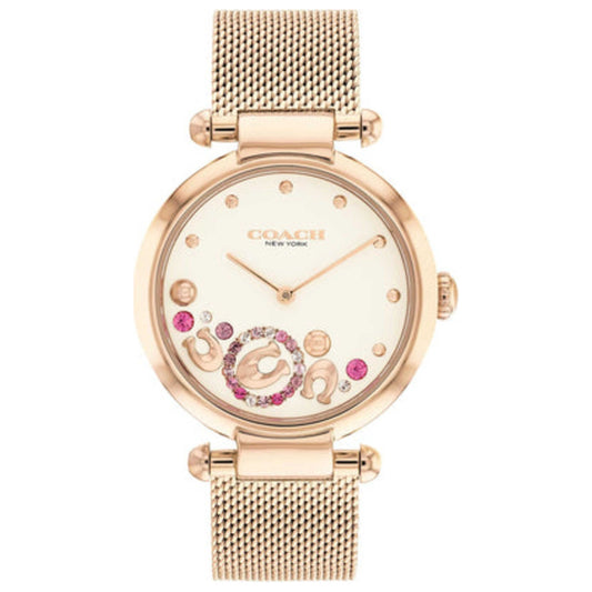 Front view of Coach Cary Women's Quartz Watch 14504004