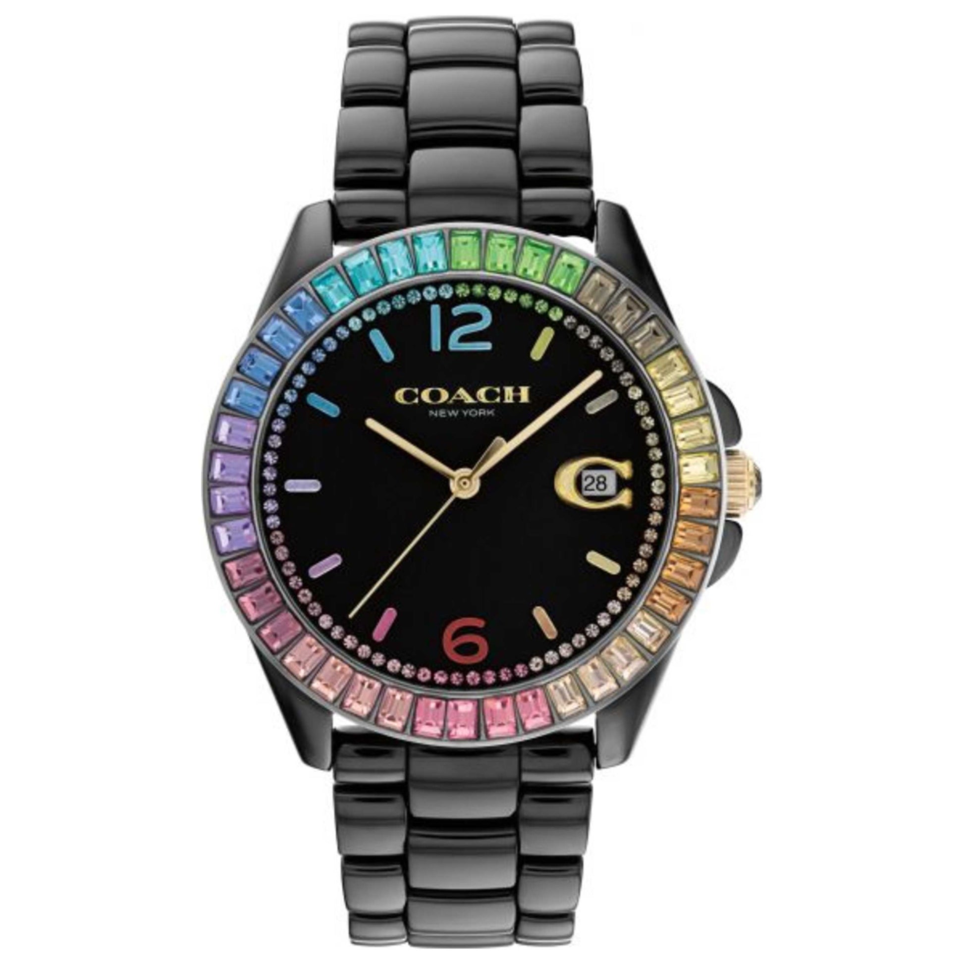 Front view of Coach Greyson Women's Quartz Watch 14504018