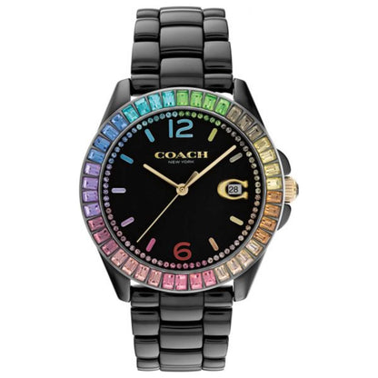 Front view of Coach Greyson Women's Quartz Watch 14504018