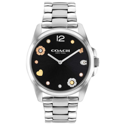 Front view of Coach Greyson Women's Quartz Watch 14504024