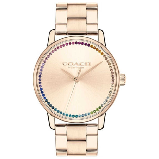 Front view of Coach Grand Women's Quartz Watch 14504064