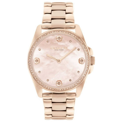 Front view of Coach Greyson Mother's Day Women's Quartz Watch 14504110