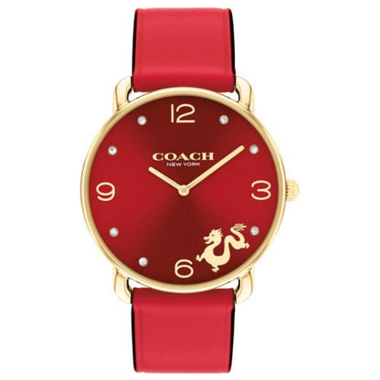 Front view of Coach Elliot Lunar New Year Women's Quartz Watch 14504239