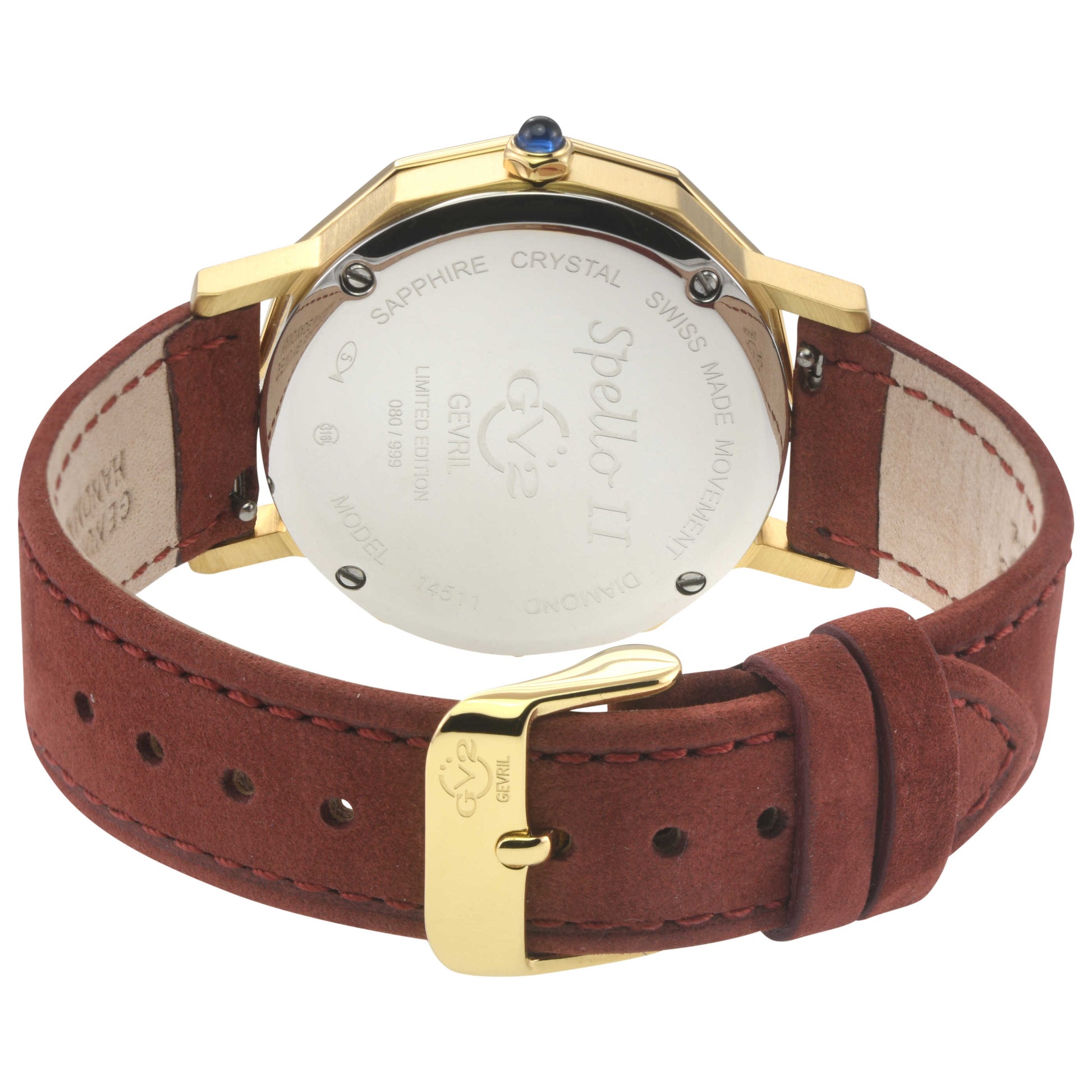 GV2 by Gevril Spello II Women's Quartz Watch 14511 - Image #2