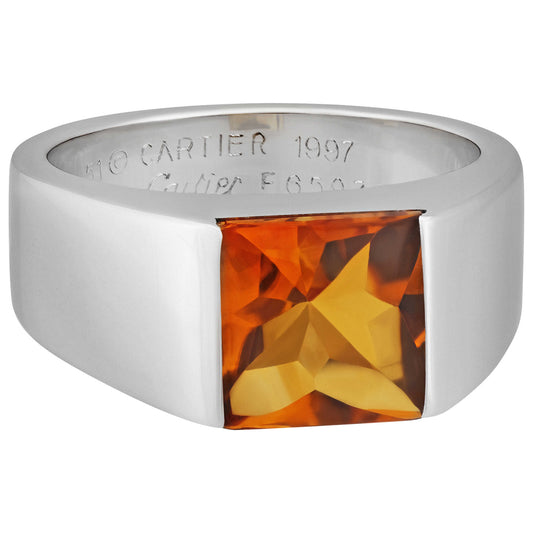 Front view of Cartier Tank Women's Ring 14531