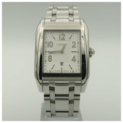 Front view of Coach Carlyle Men's Swiss Quartz (Battery-Powered) Watch 14600490-PO