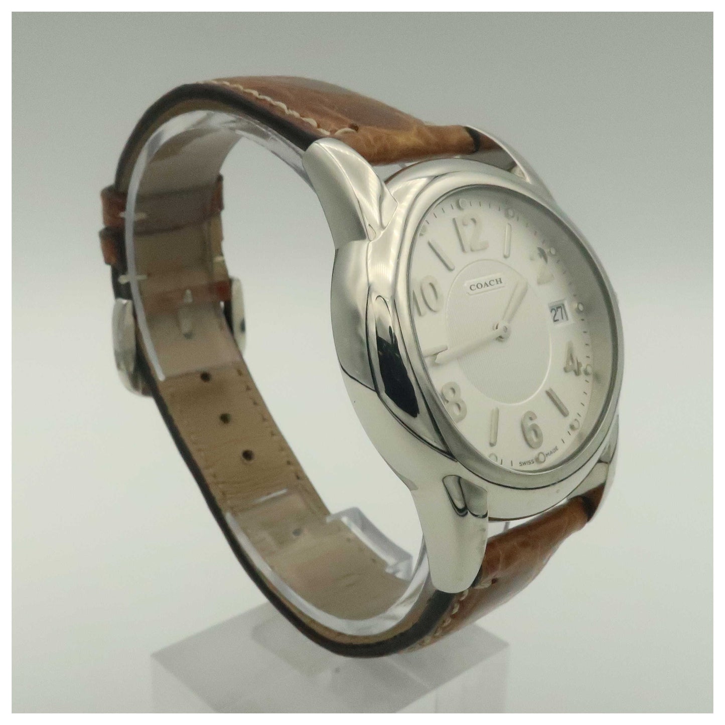 Coach Carlyle Men's Swiss Quartz (Battery-Powered) Watch 14600610-PO - Image #3