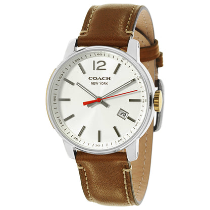 Front view of Coach Bleecker Men's Japanese Quartz (Battery-Powered) Watch 14601520
