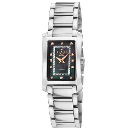 Front view of GV2 by Gevril Luino Diamond Women's Quartz Watch 14601B