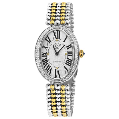 Front view of GV2 by Gevril Piazza Navona Women's Quartz Watch 14802B