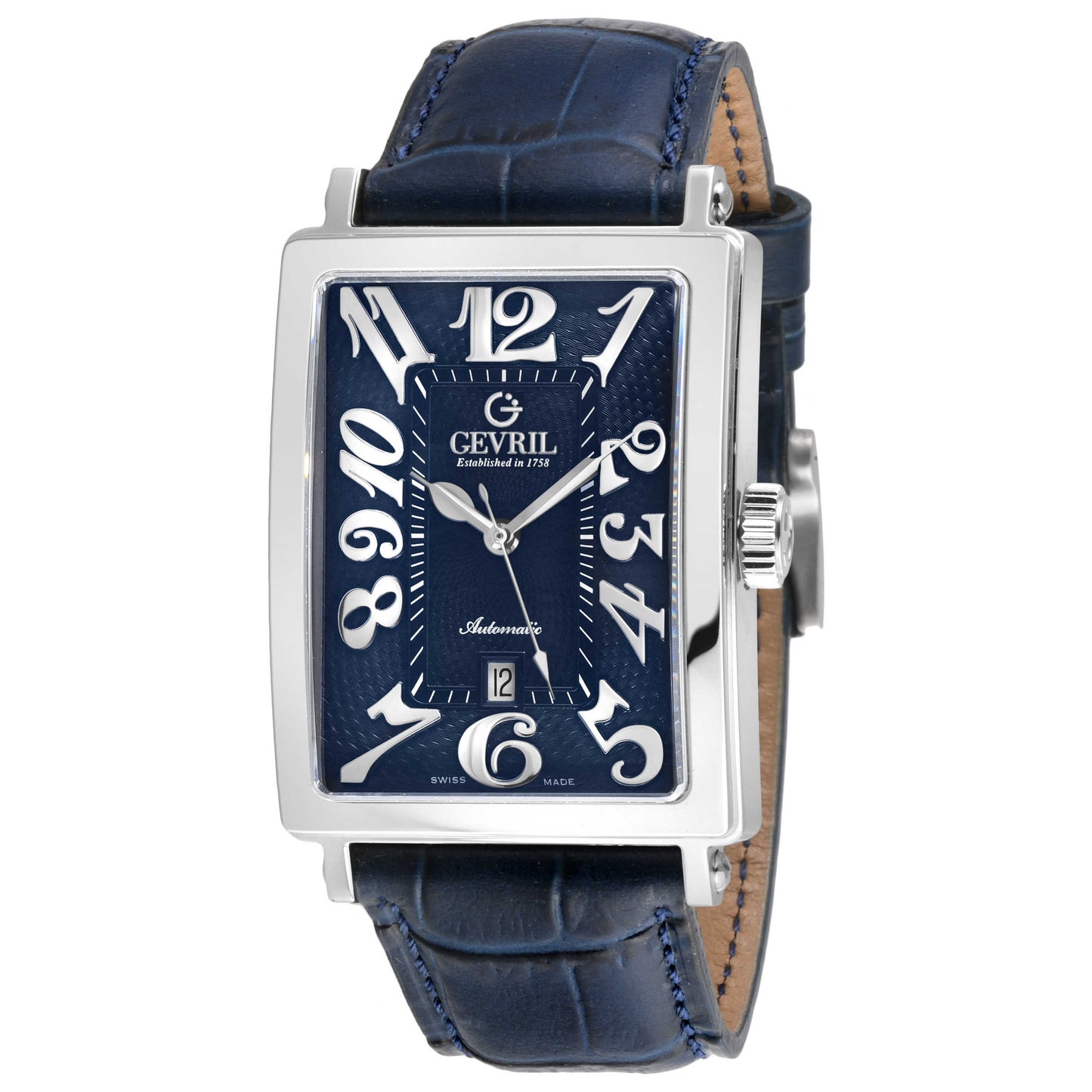 Front view of Gevril Avenue of Americas Men's Automatic Watch 15003-1