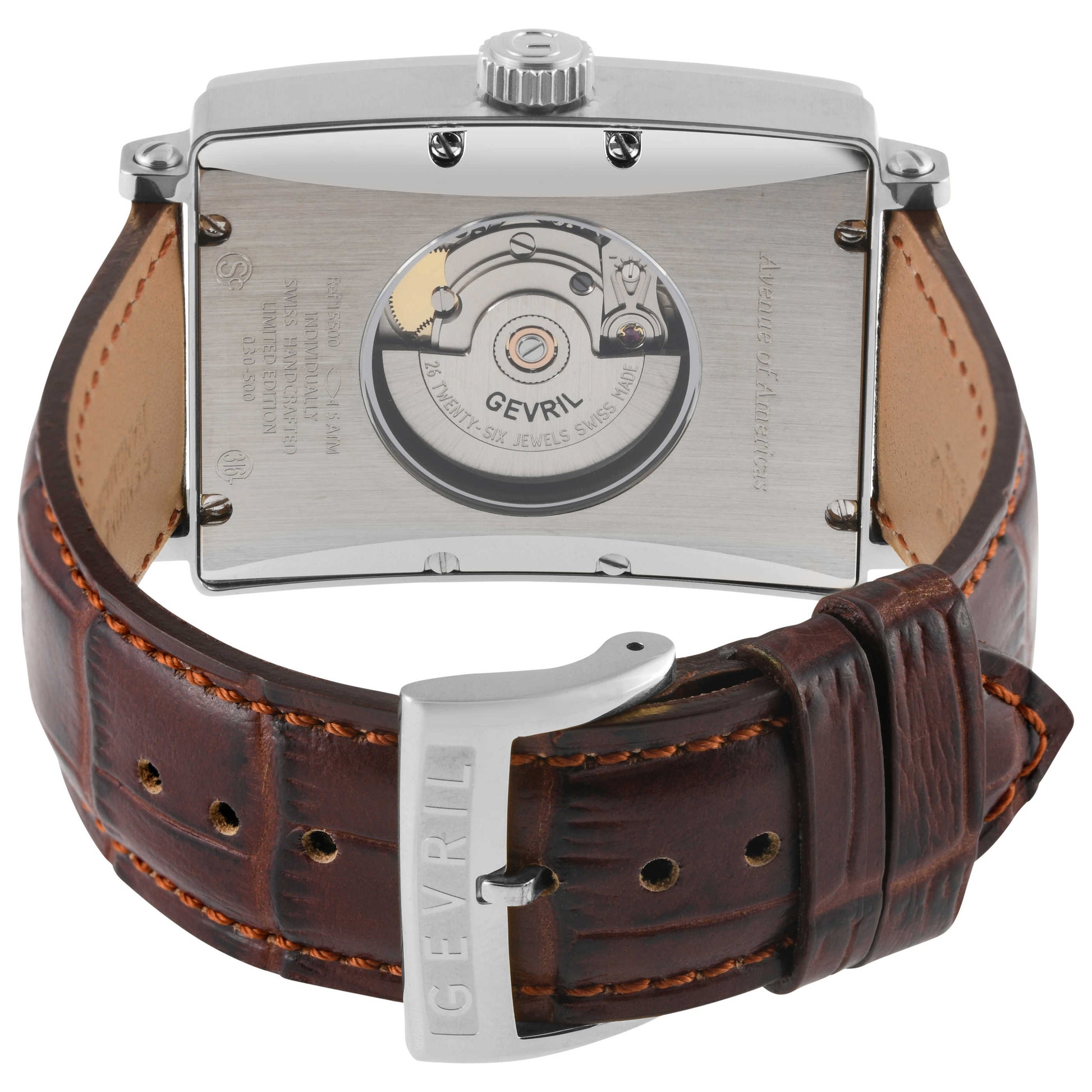 Gevril Avenue of Americas Men's Automatic Watch 15005-6 - Image #2