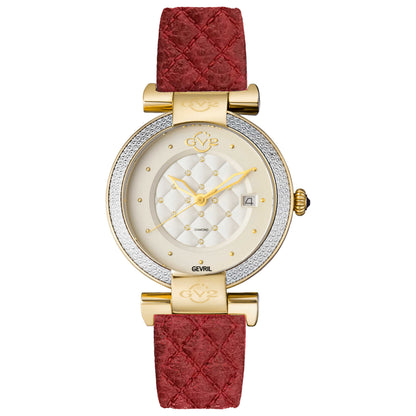Front view of GV2 by Gevril Berletta Diamond Women's Quartz Watch 1501-V4