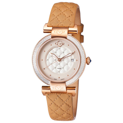 Front view of GV2 by Gevril Berletta Diamond Women's Quartz Watch 1502-L8