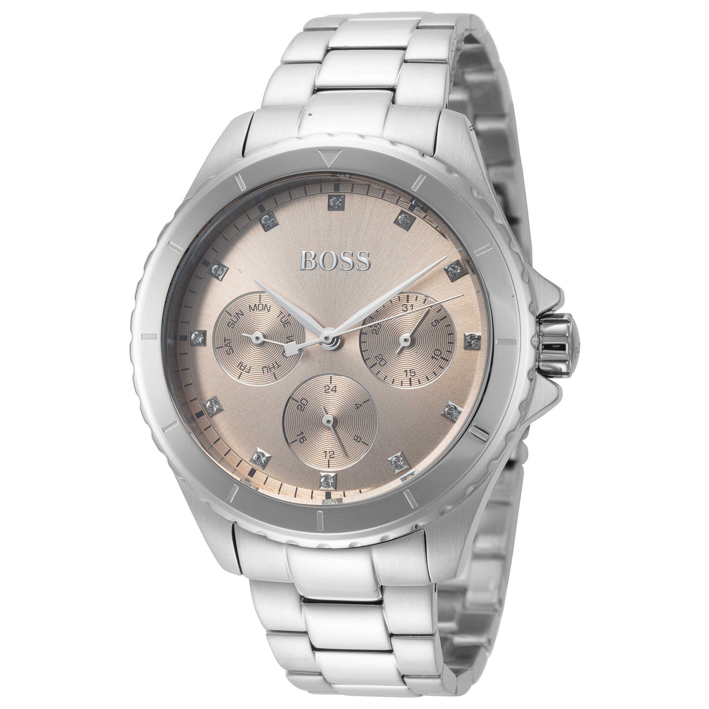 Front view of Hugo Boss Premiere Women's Quartz Watch 1502444